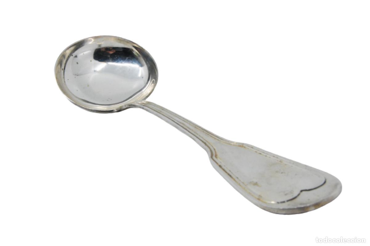 Antig&uuml;edades: Cuchar&oacute;n de sopa de plata - Foto 1