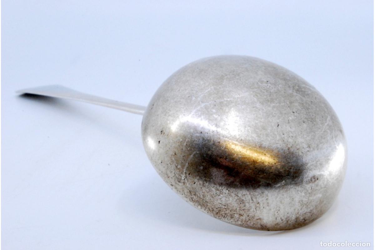 Antig&uuml;edades: Cuchar&oacute;n de sopa de plata - Foto 5