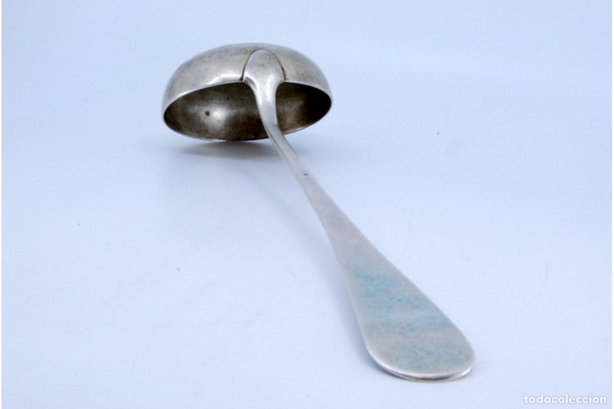 Antig&uuml;edades: Cuchar&oacute;n de sopa de plata - Foto 9