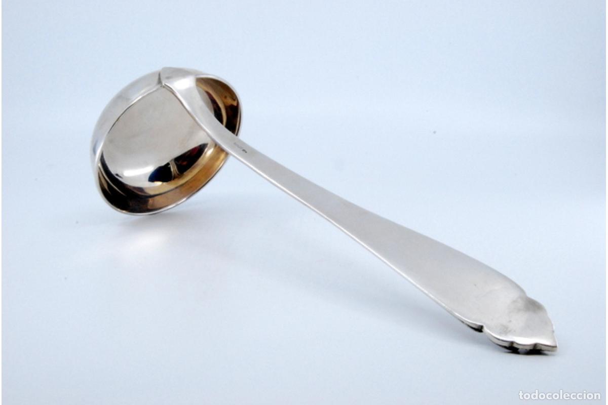 Antig&uuml;edades: Cuchar&oacute;n de sopa de plata - Foto 2