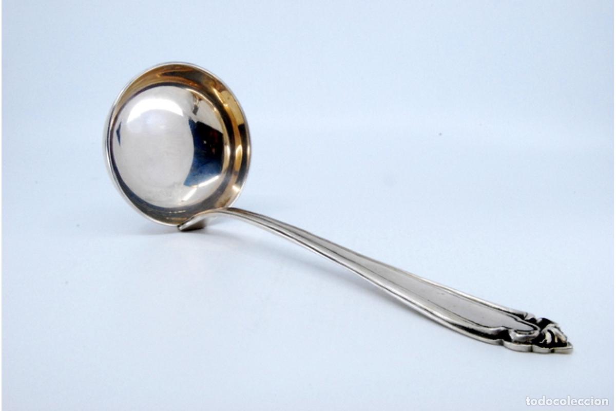 Antig&uuml;edades: Cuchar&oacute;n de sopa de plata - Foto 5