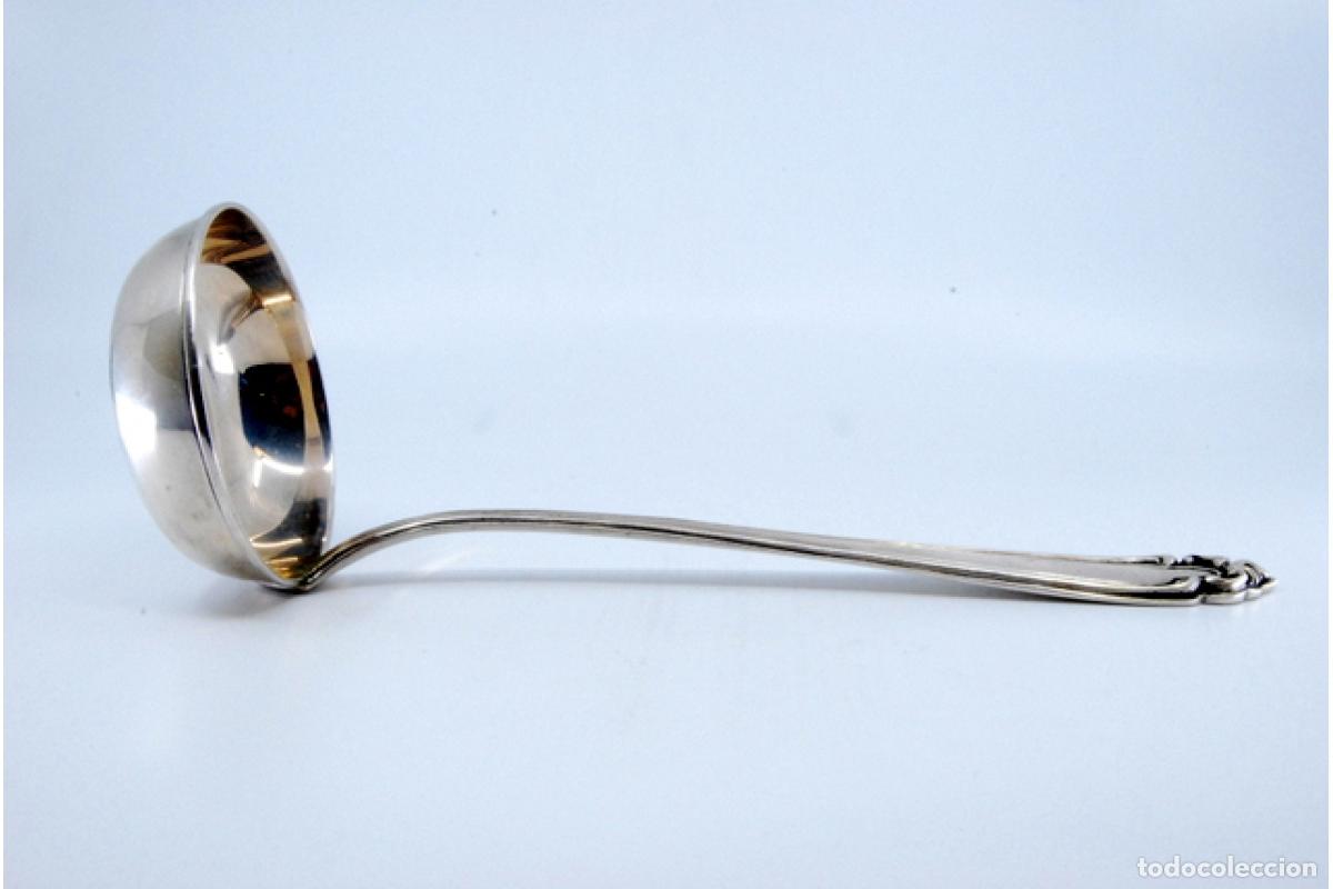 Antig&uuml;edades: Cuchar&oacute;n de sopa de plata - Foto 6