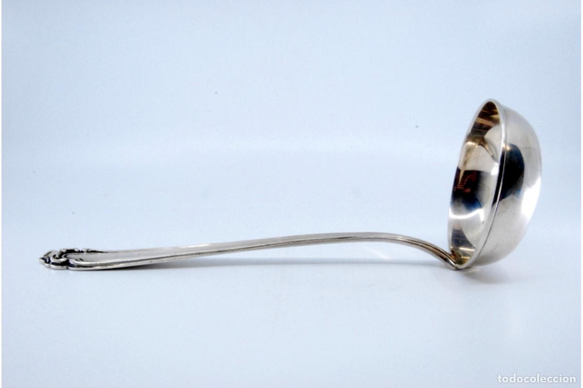 Antig&uuml;edades: Cuchar&oacute;n de sopa de plata - Foto 8