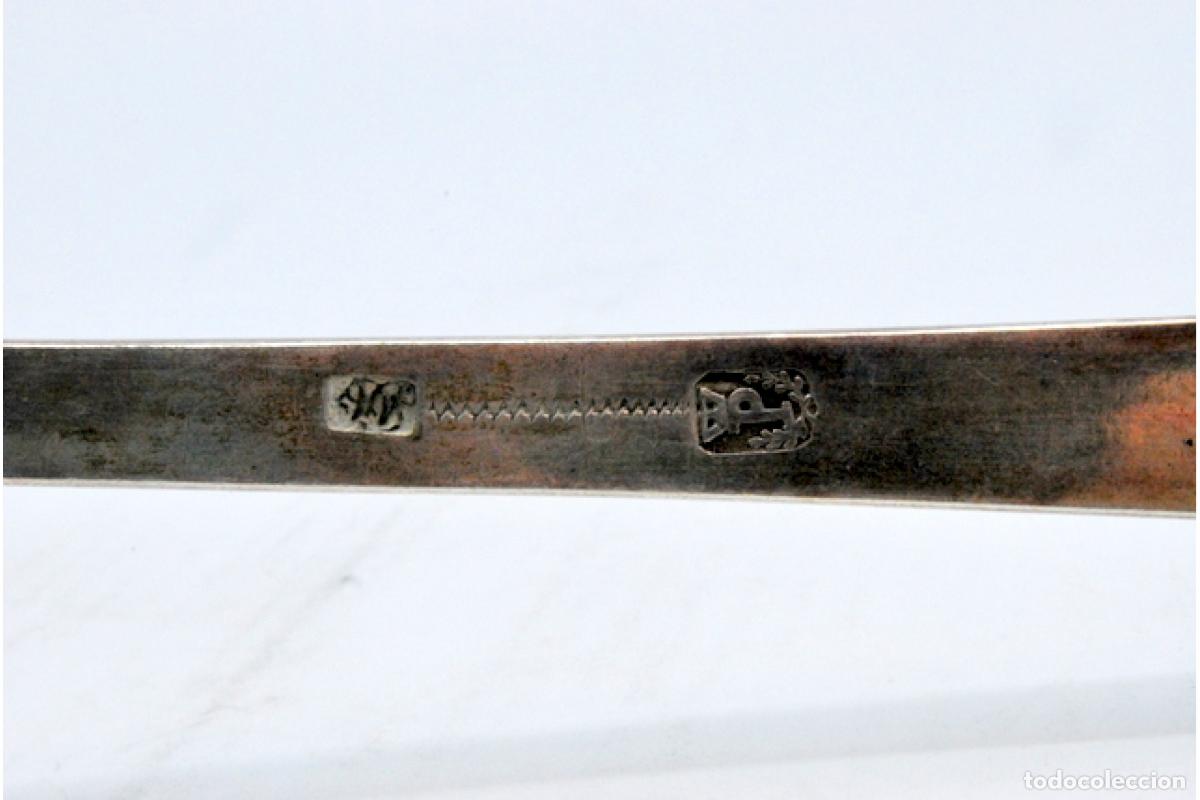 Antig&uuml;edades: Cuchar&oacute;n de sopa de plata - Foto 3