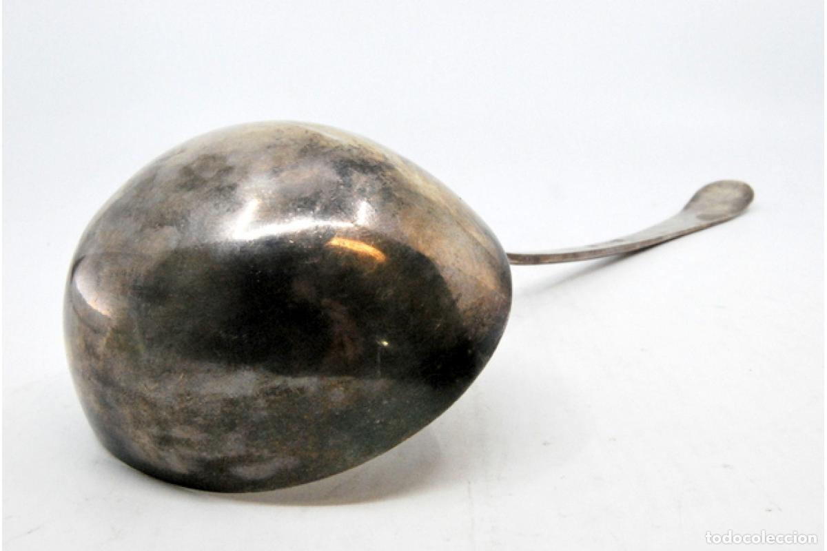 Antig&uuml;edades: Cuchar&oacute;n de sopa de plata - Foto 4