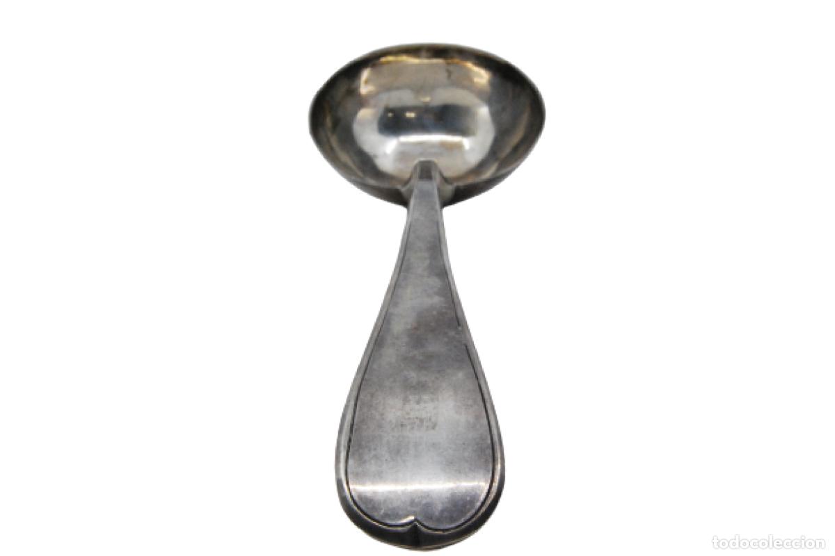 Antig&uuml;edades: Cuchar&oacute;n de sopa de plata - Foto 1