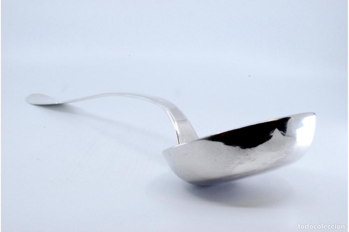 Antig&uuml;edades: Cuchar&oacute;n de sopa de plata - Foto 4