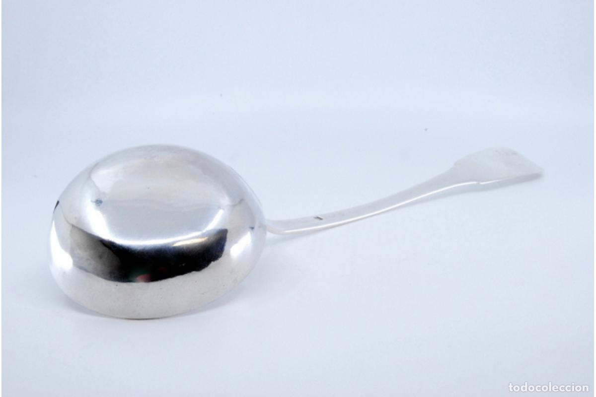 Antig&uuml;edades: Cuchar&oacute;n de sopa de plata - Foto 7