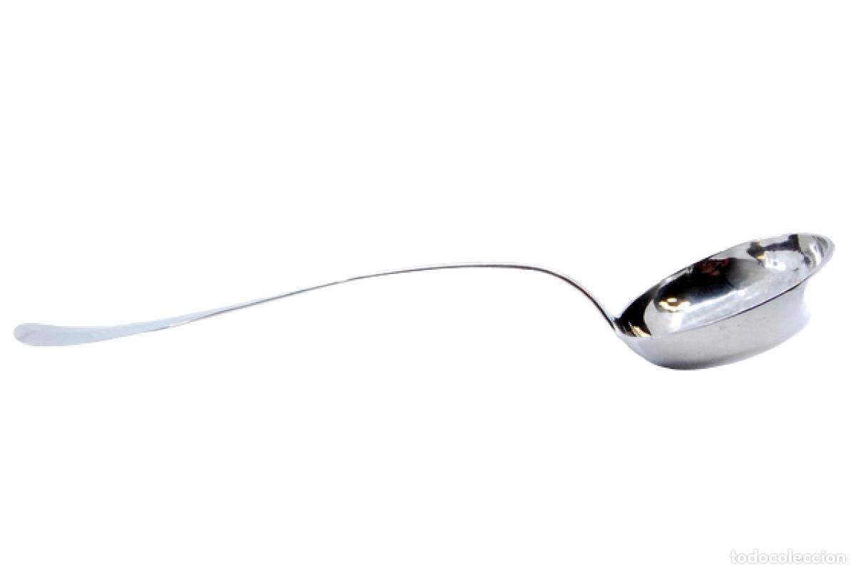 Antig&uuml;edades: Cuchar&oacute;n de sopa de plata - Foto 1