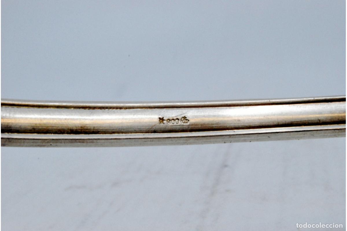 Antig&uuml;edades: Cuchar&oacute;n de sopa de plata - Foto 4
