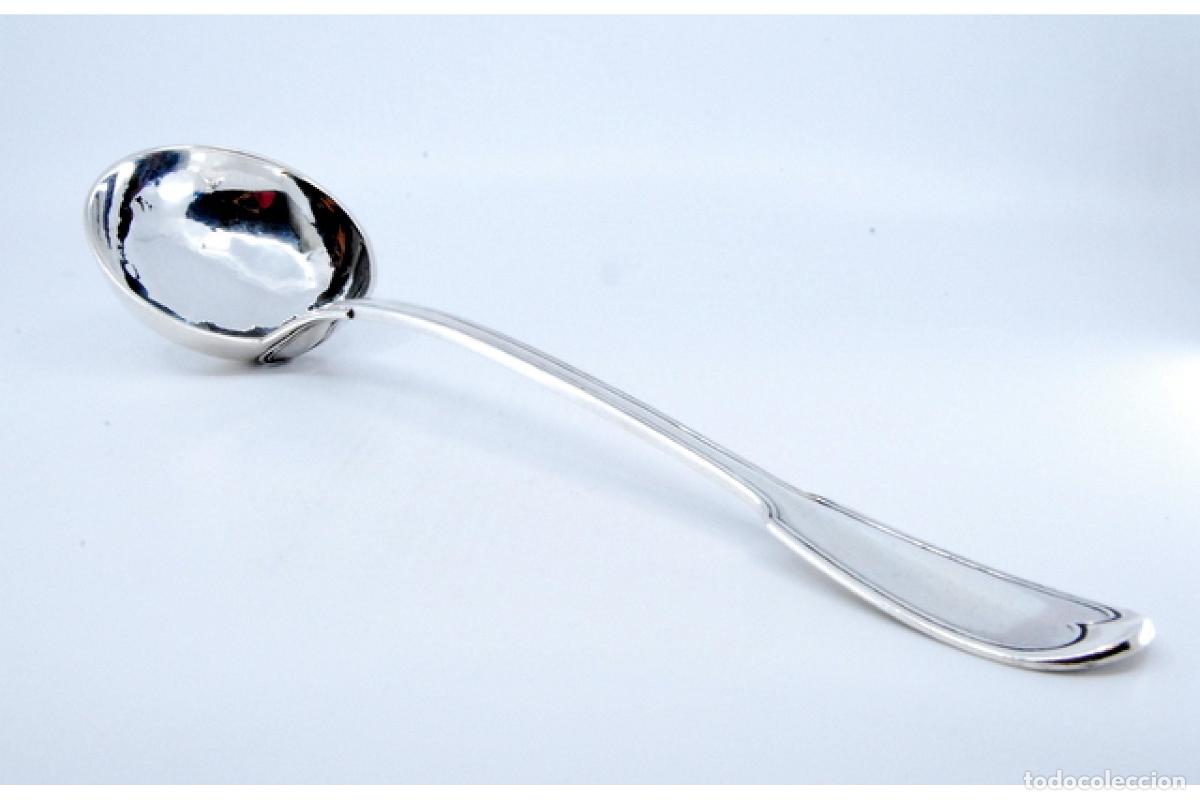 Antig&uuml;edades: Cuchar&oacute;n de sopa de plata - Foto 3