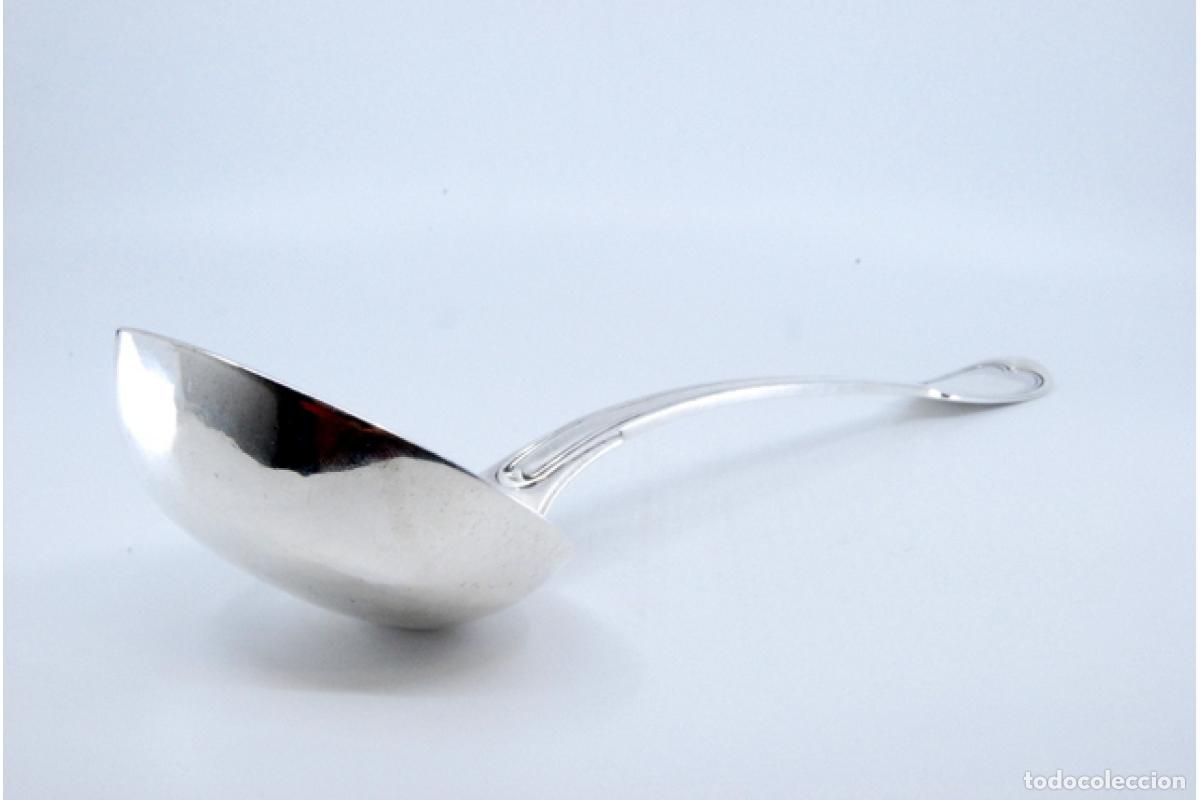 Antig&uuml;edades: Cuchar&oacute;n de sopa de plata - Foto 6