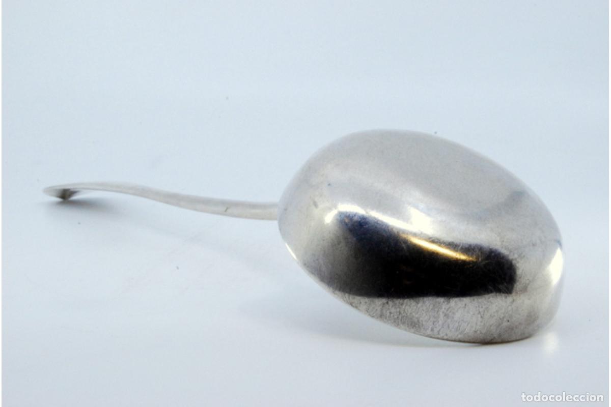 Antig&uuml;edades: Cuchar&oacute;n de sopa de plata - Foto 5