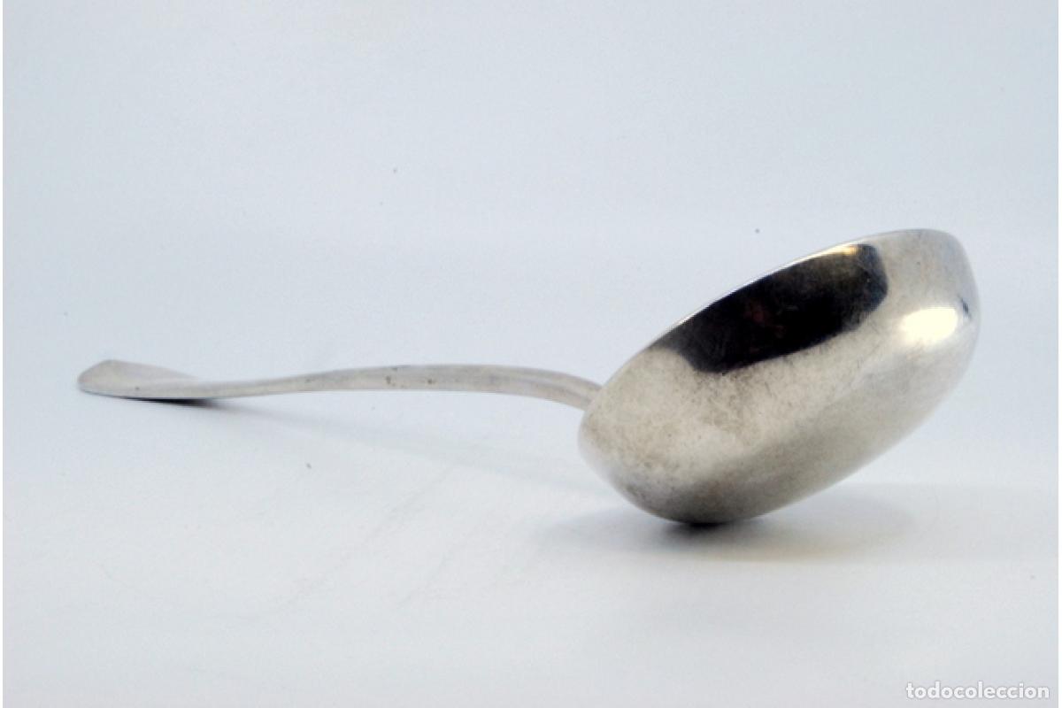 Antig&uuml;edades: Cuchar&oacute;n de sopa de plata - Foto 6