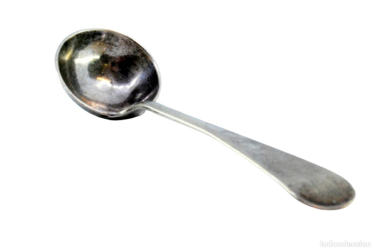 Antig&uuml;edades: cuchara de az&uacute;car de plata - Foto 1
