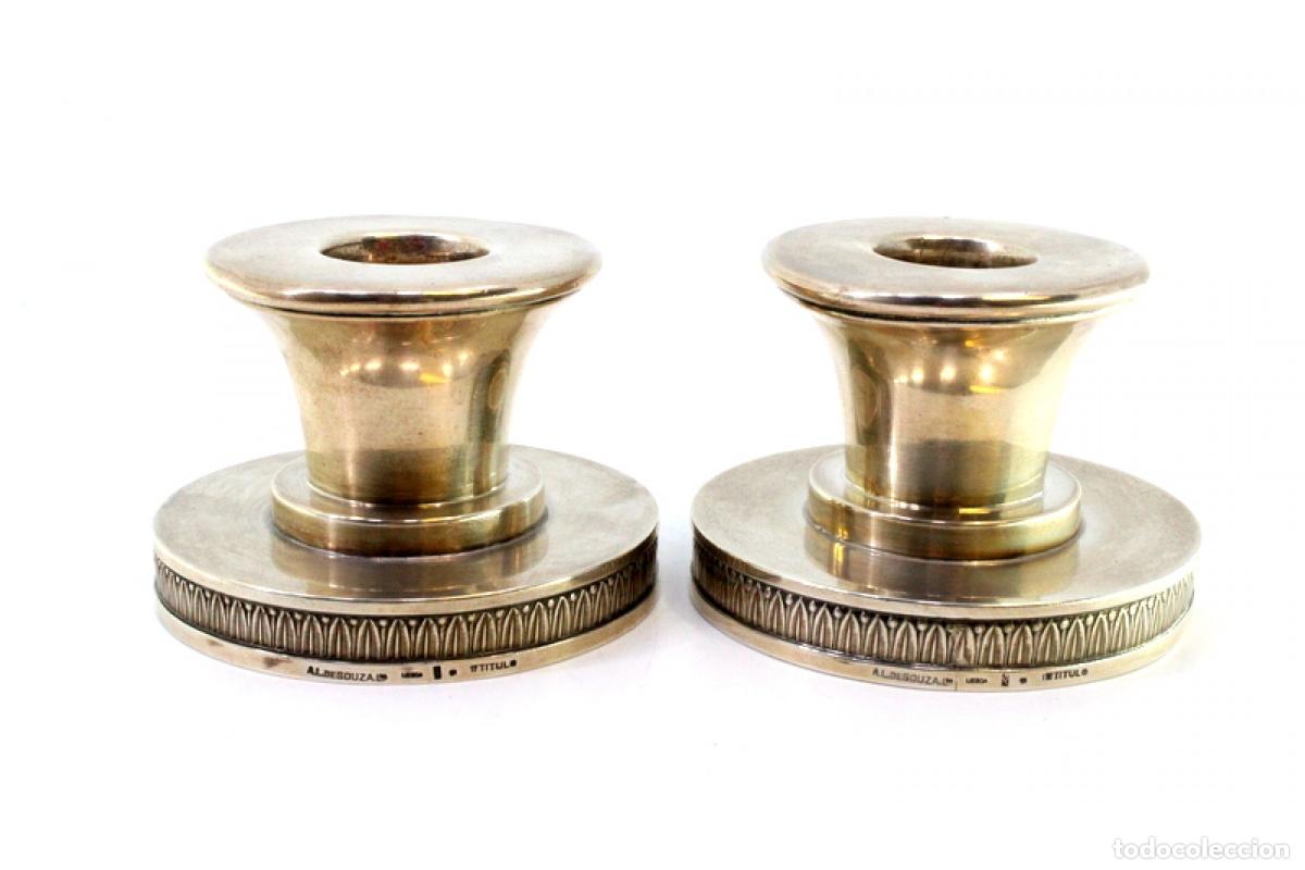 Antig&uuml;edades: candelabros de plata - Foto 6