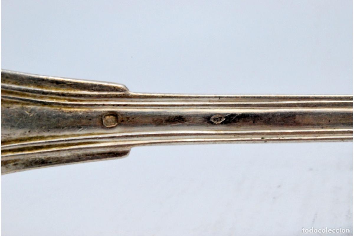 Antig&uuml;edades: Cuchar&oacute;n de sopa de plata - Foto 6