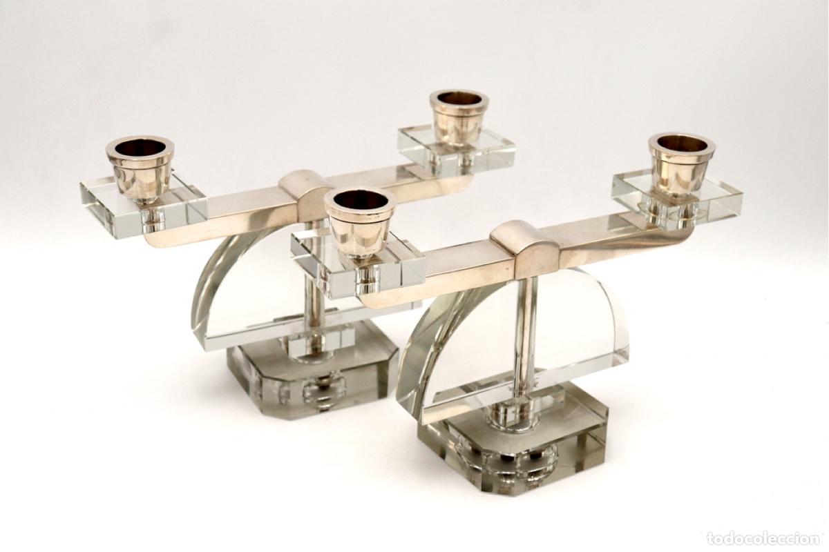 Antig&uuml;edades: candelabros de plata - Foto 7