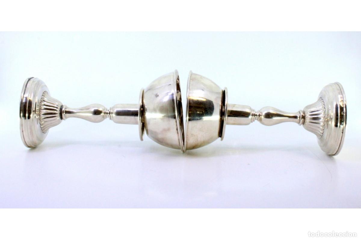 Antig&uuml;edades: candelabros de plata - Foto 4