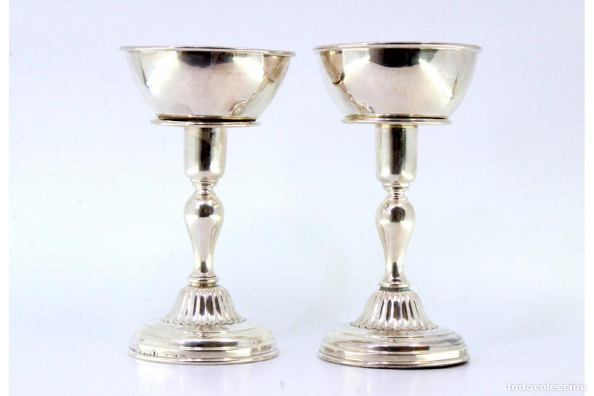 Antig&uuml;edades: candelabros de plata - Foto 5