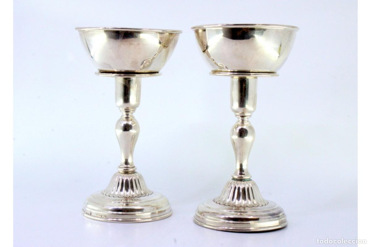 Antig&uuml;edades: candelabros de plata - Foto 7