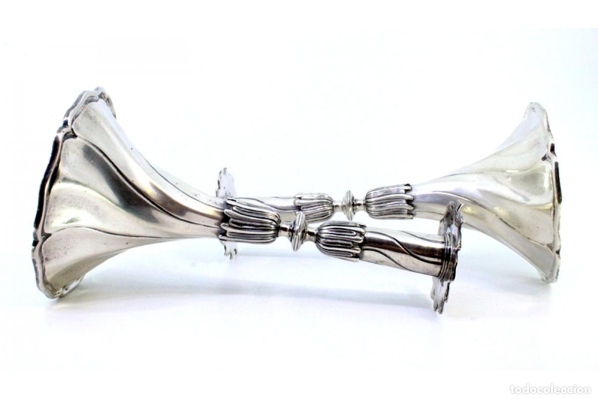 Antig&uuml;edades: candelabros de plata - Foto 4