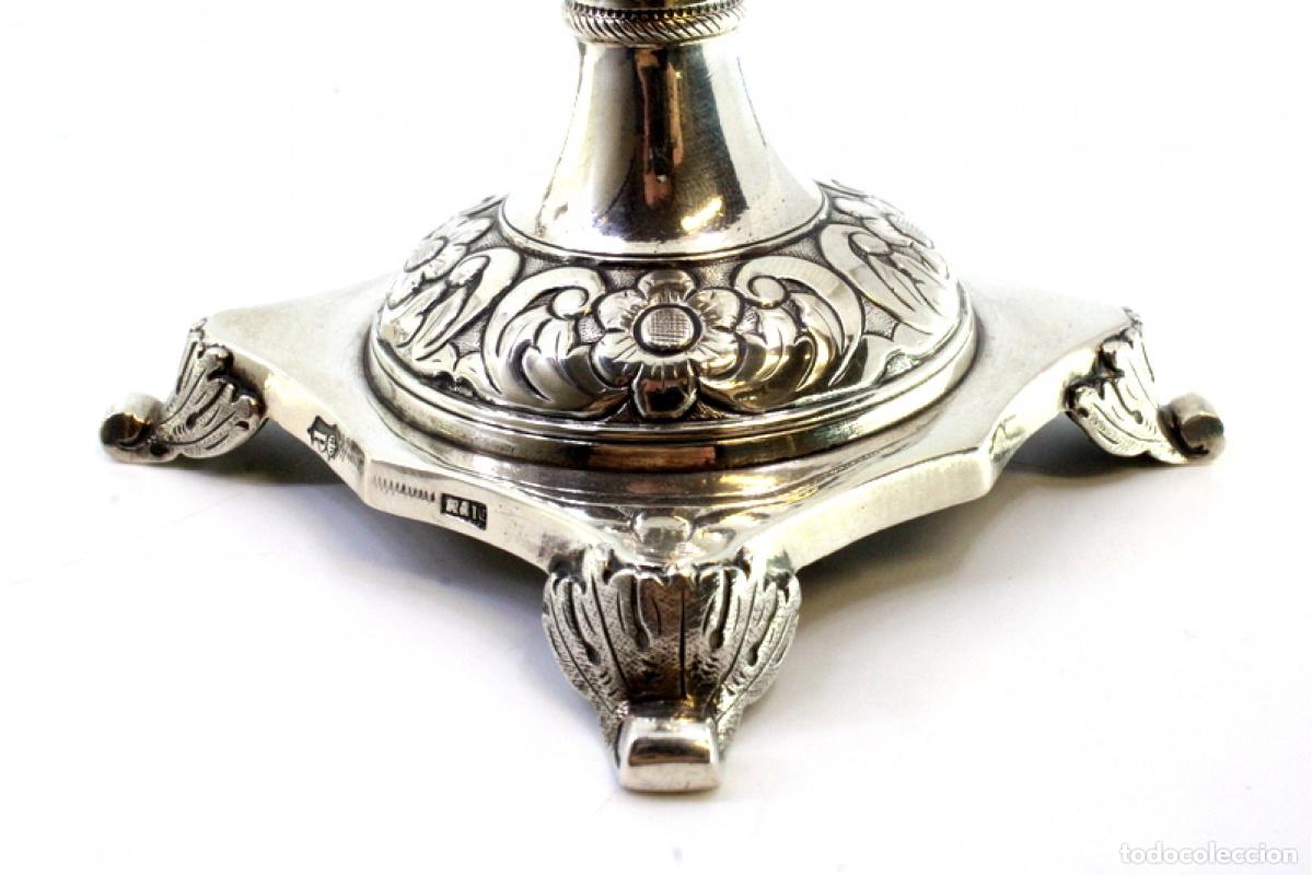 Antig&uuml;edades: candelabros de plata - Foto 8