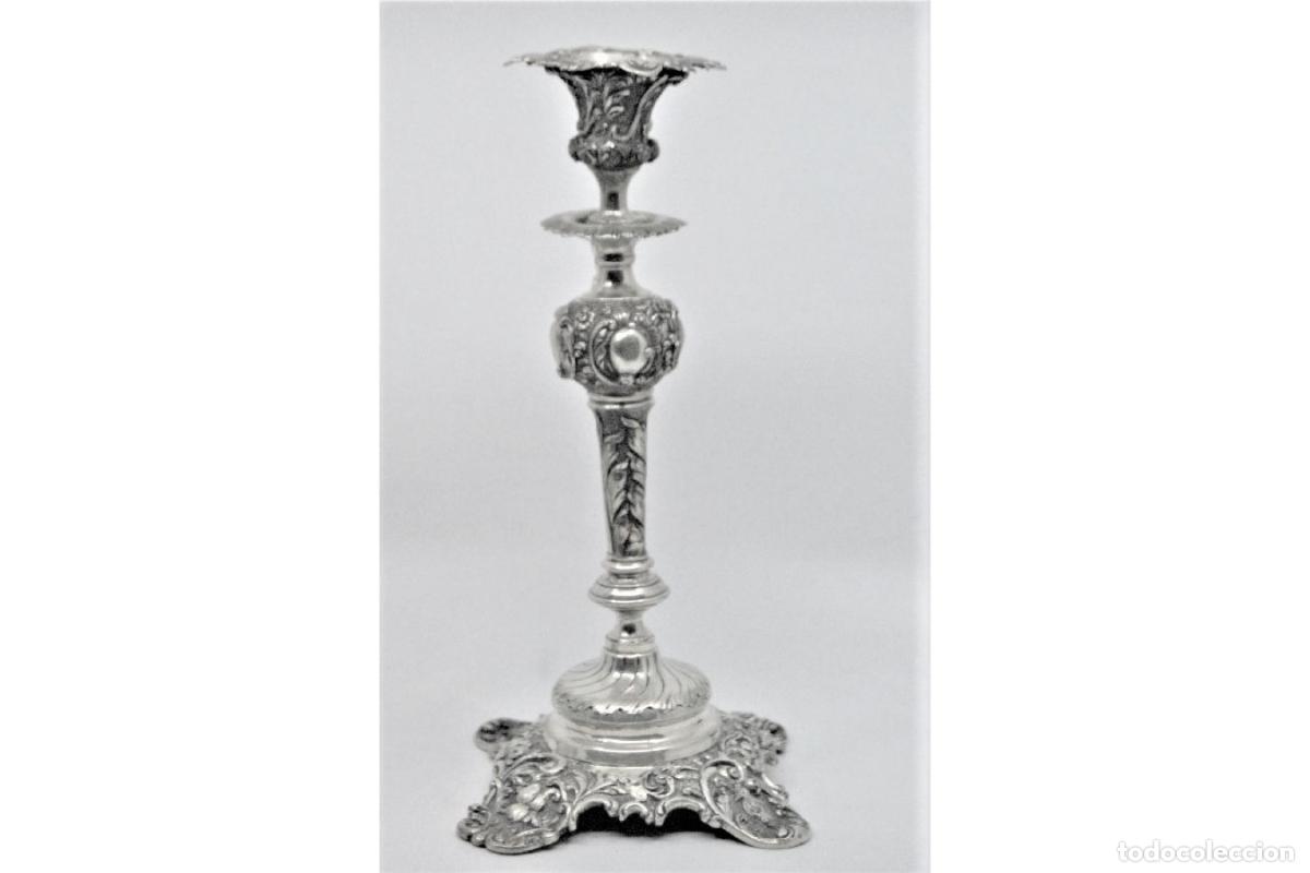 Antig&uuml;edades: candelabros de plata - Foto 4