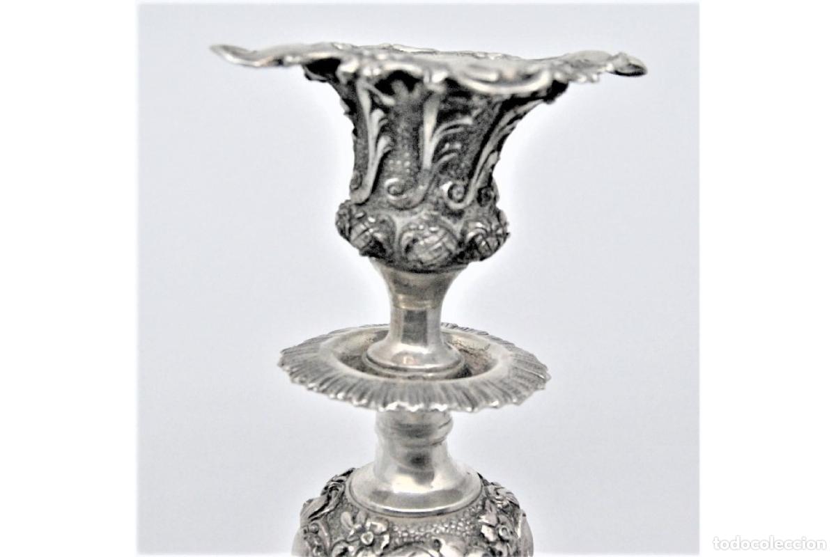 Antig&uuml;edades: candelabros de plata - Foto 11