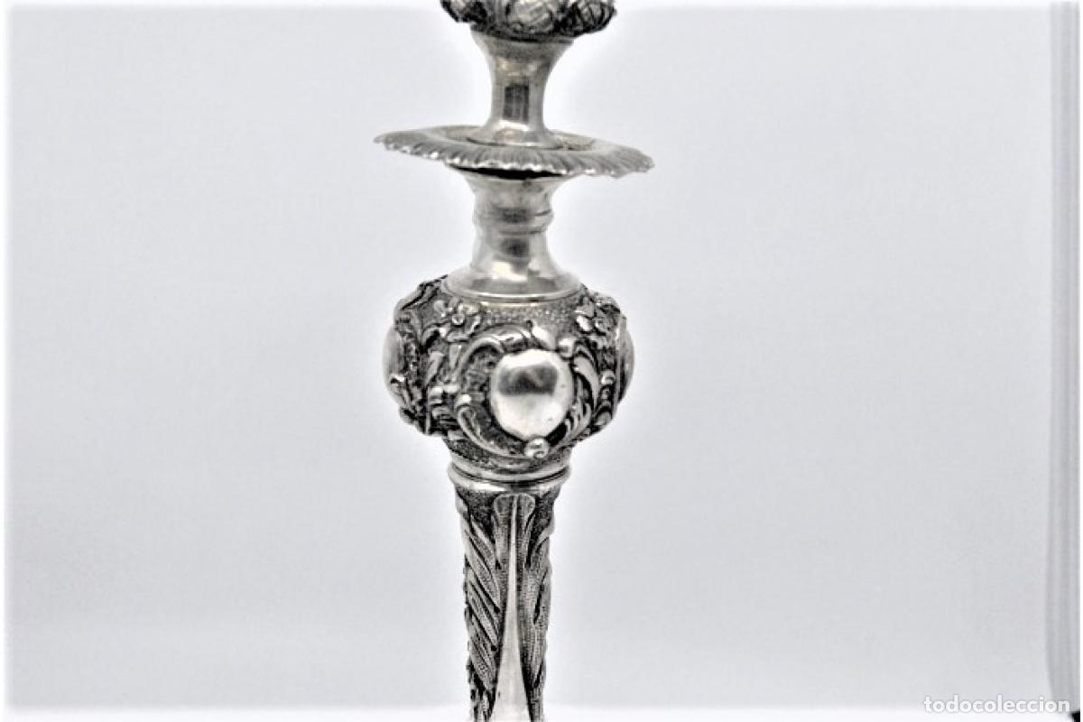 Antig&uuml;edades: candelabros de plata - Foto 12