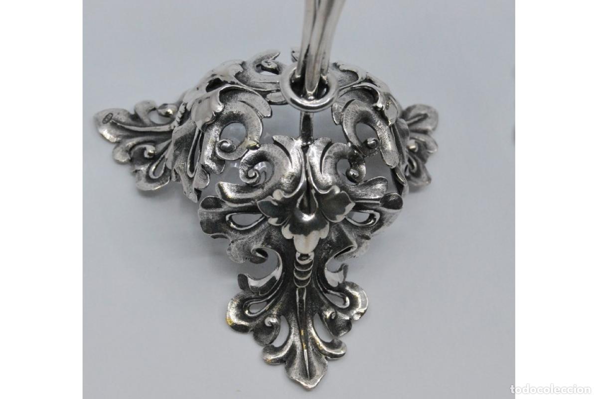 Antig&uuml;edades: candelabros de plata - Foto 4