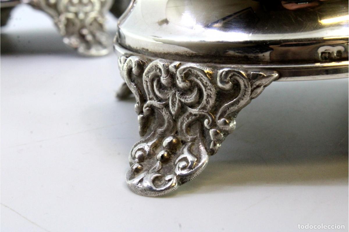 Antig&uuml;edades: candelabros de plata - Foto 4