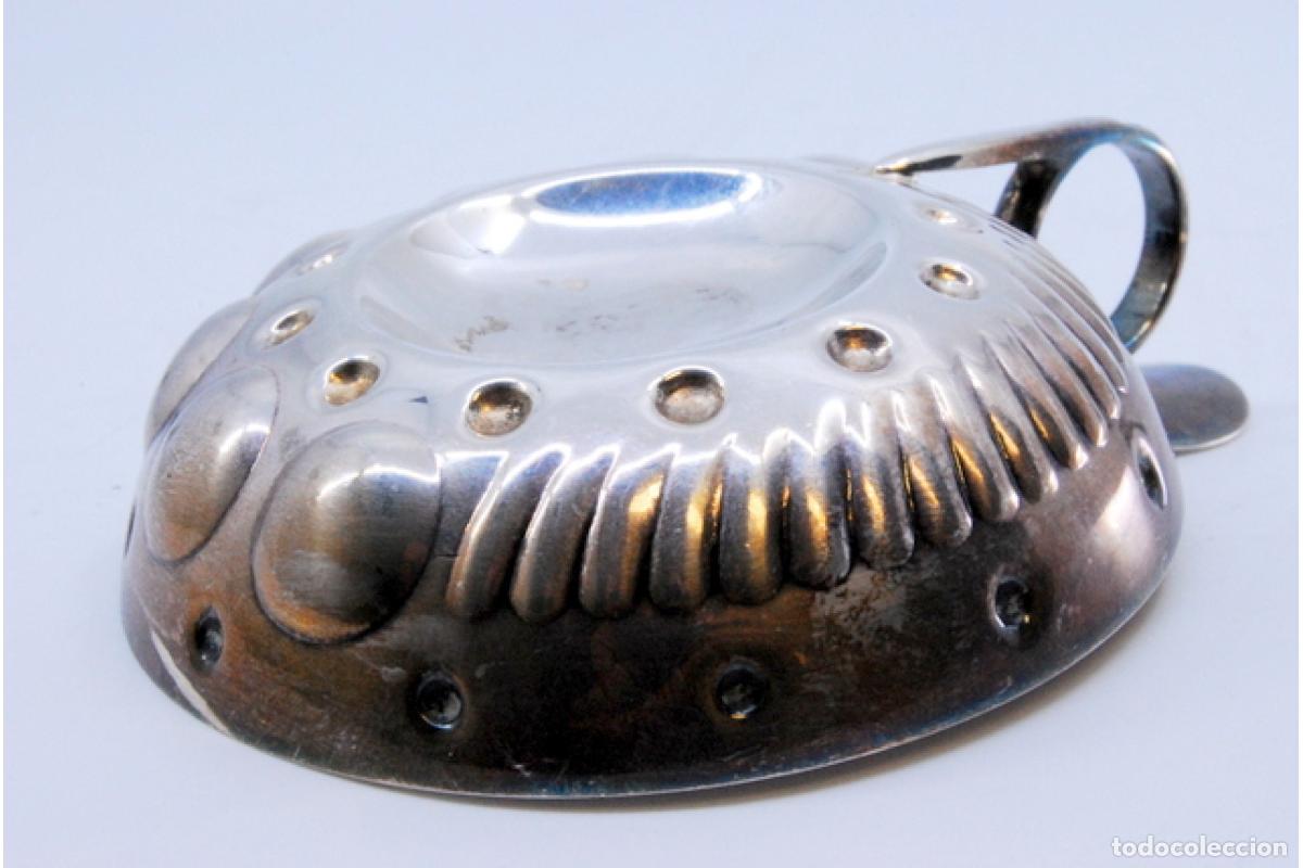 Antig&uuml;edades: Copa de plata para cata de vinos - Foto 5