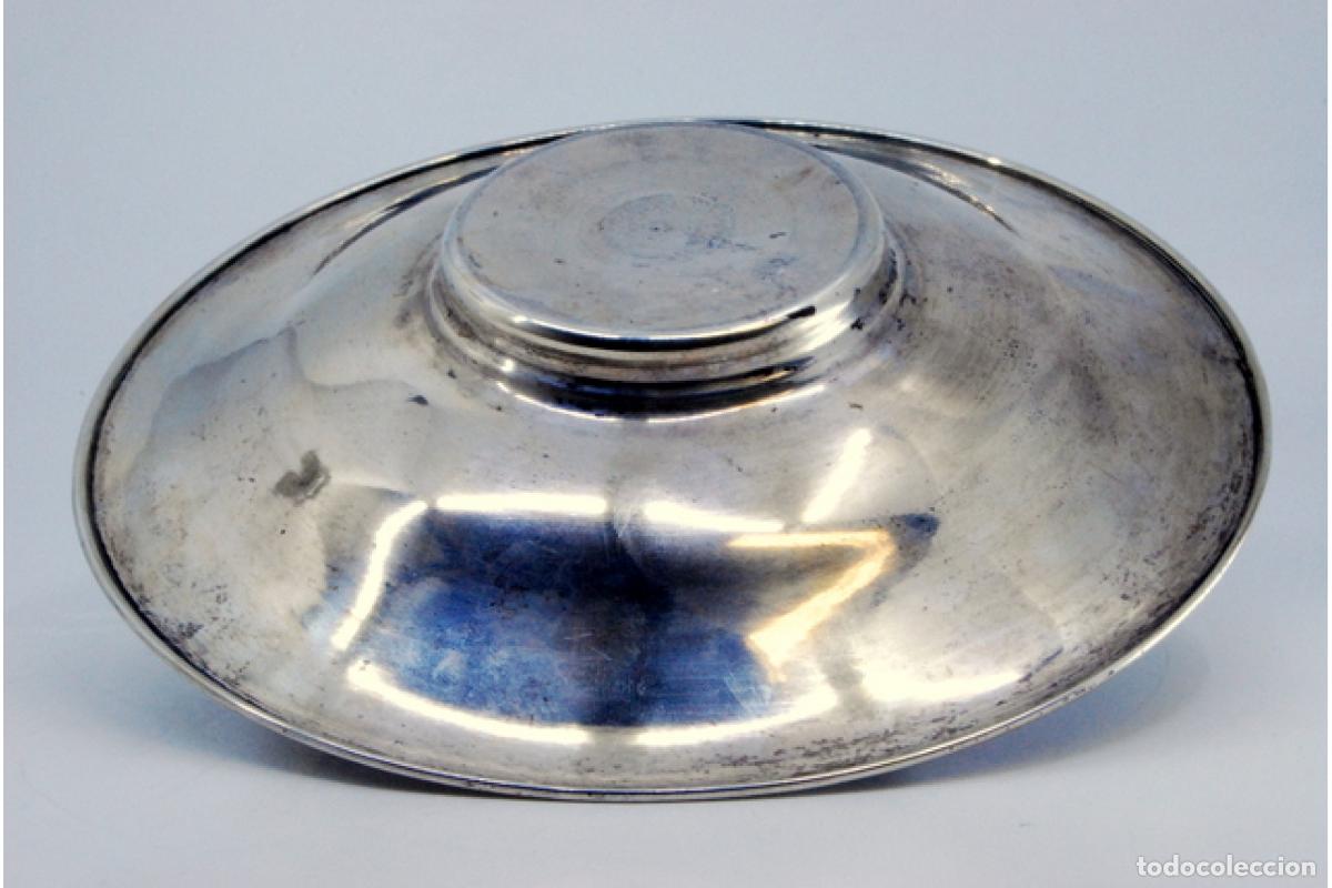 Antig&uuml;edades: Plato y taza, en plata - Foto 6