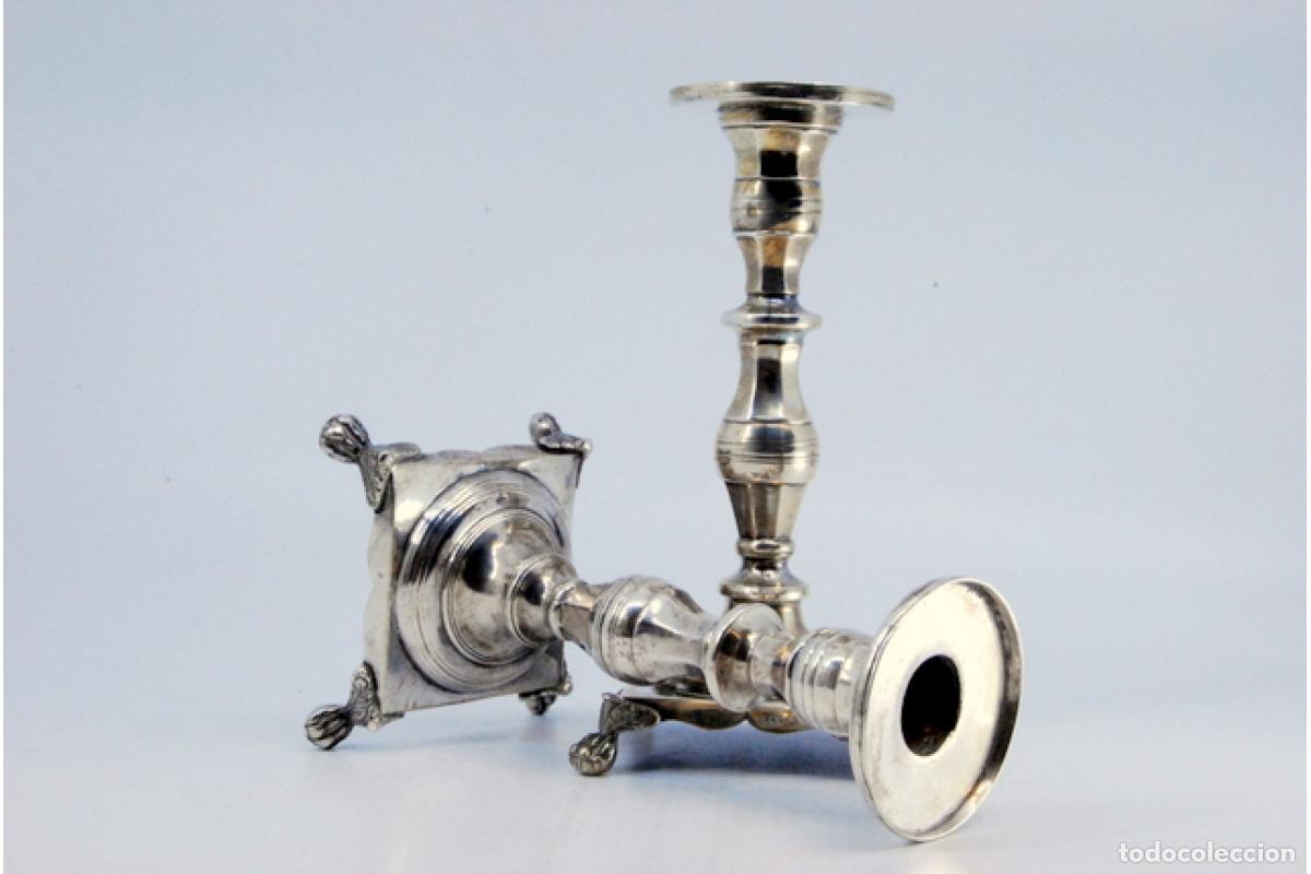 Antig&uuml;edades: candelabros de plata - Foto 6
