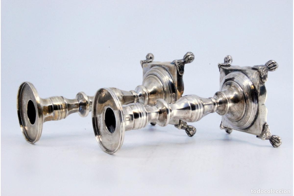 Antig&uuml;edades: candelabros de plata - Foto 7