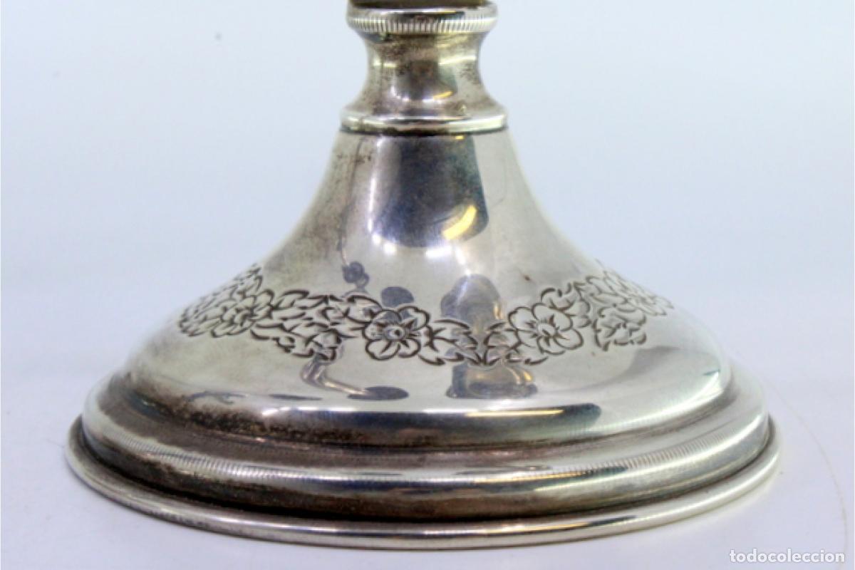 Antig&uuml;edades: candelabros de plata - Foto 7