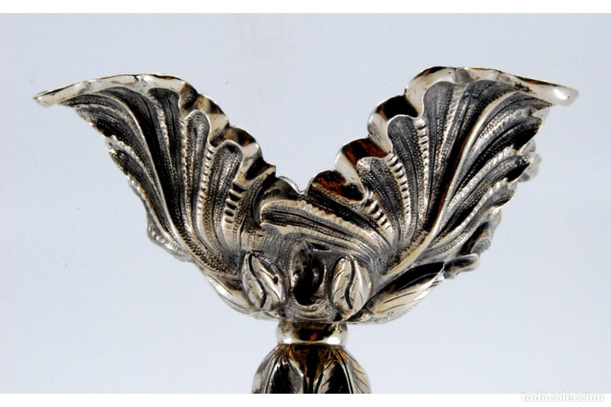 Antig&uuml;edades: candelabros de plata - Foto 3