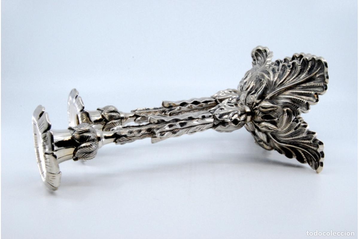 Antig&uuml;edades: candelabros de plata - Foto 6