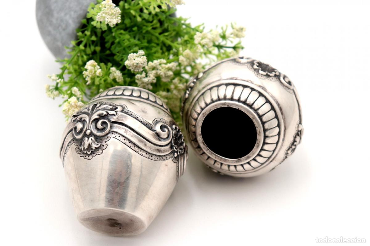 Antig&uuml;edades: 2 ollas de plata - Foto 3