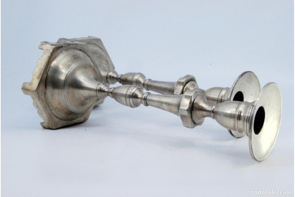 Antig&uuml;edades: candelabros de plata - Foto 3