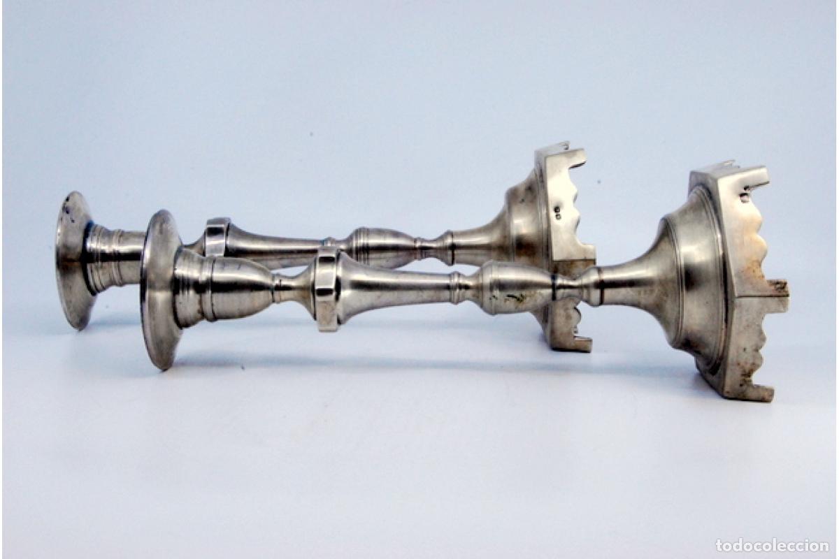 Antig&uuml;edades: candelabros de plata - Foto 6