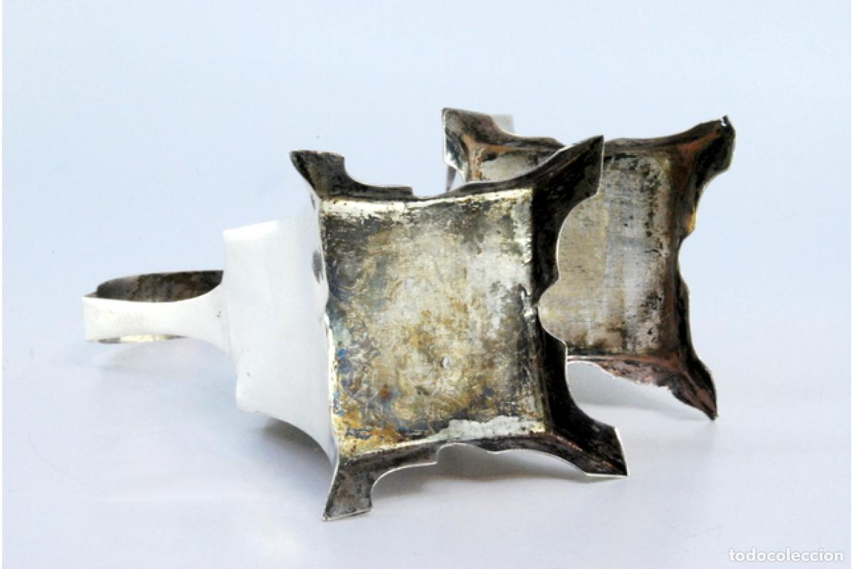 Antig&uuml;edades: Macetas/cestas de plata - Foto 4
