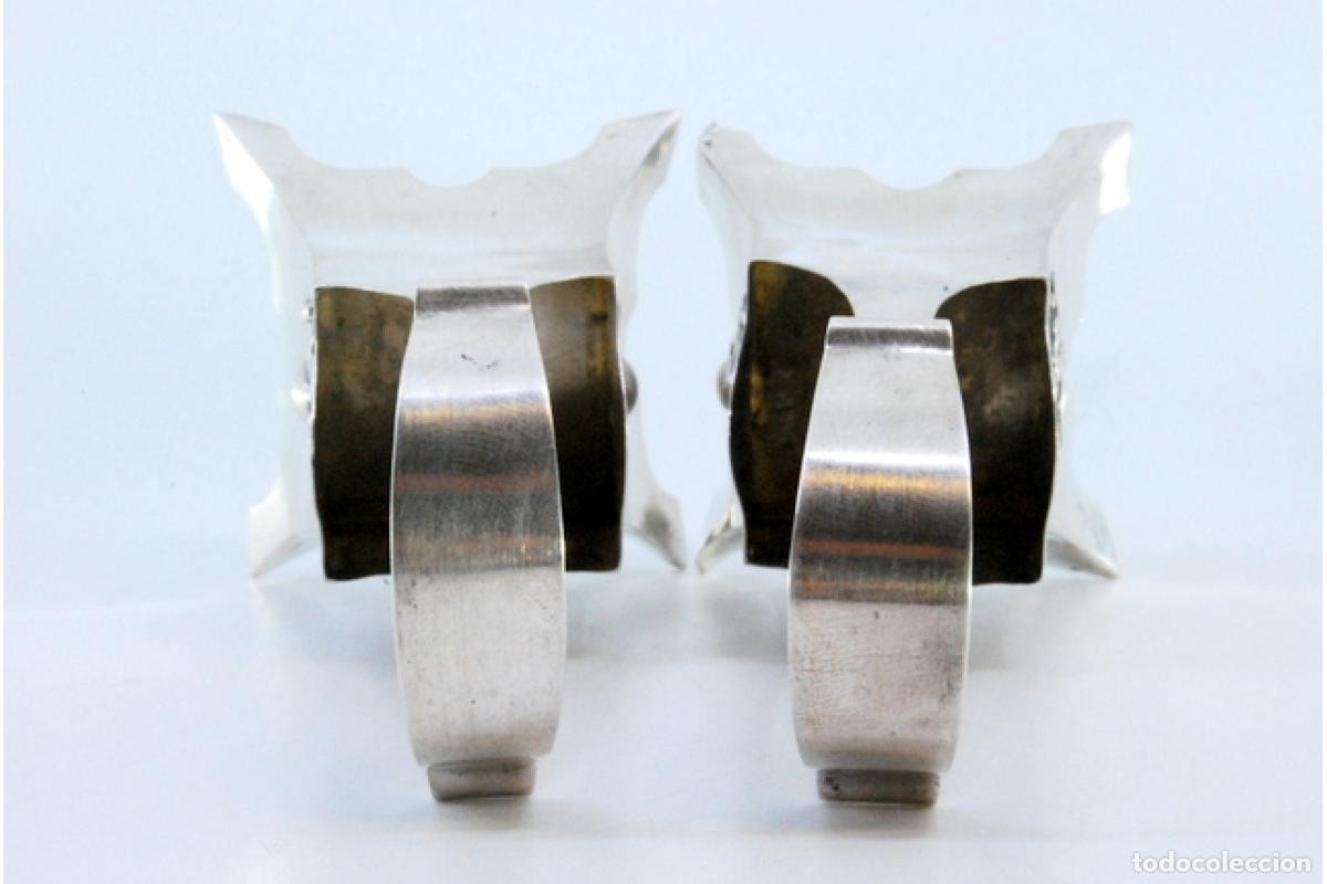 Antig&uuml;edades: Macetas/cestas de plata - Foto 7