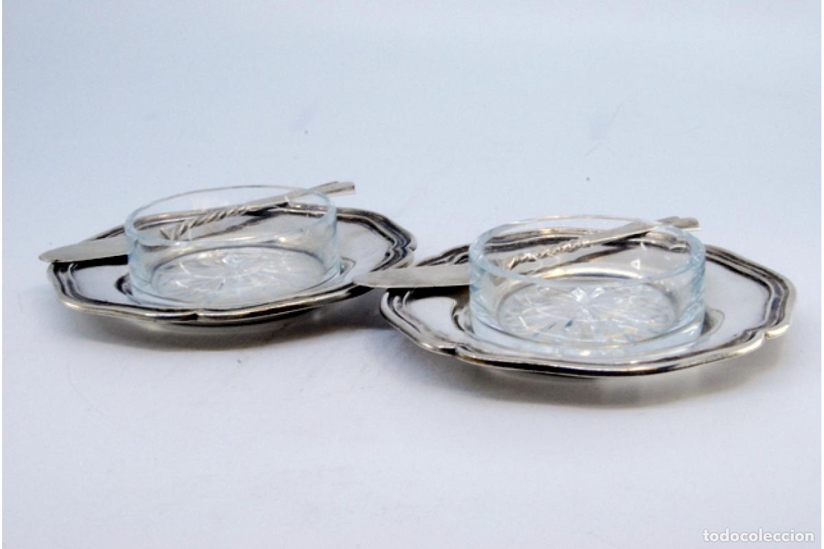 Antig&uuml;edades: Par de ran&uacute;nculos de plata - Foto 8