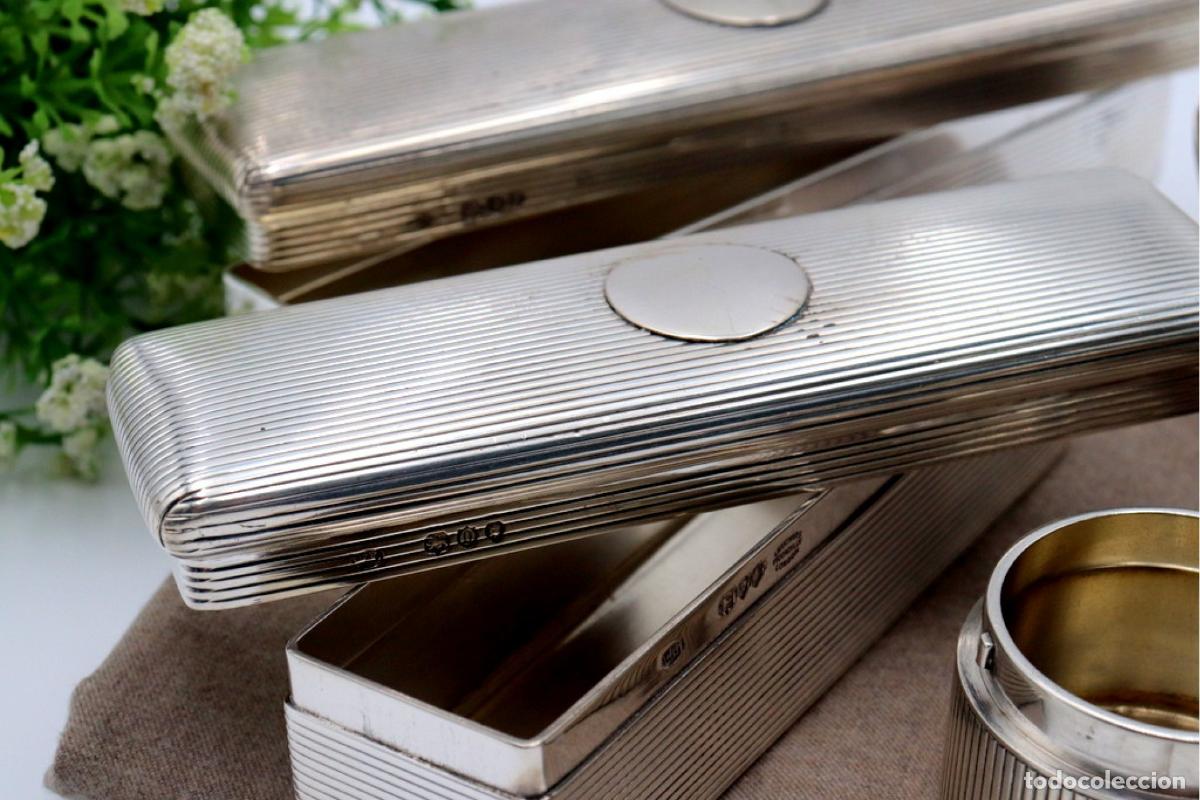 Antig&uuml;edades: Conjunto de belleza de plata - Foto 6