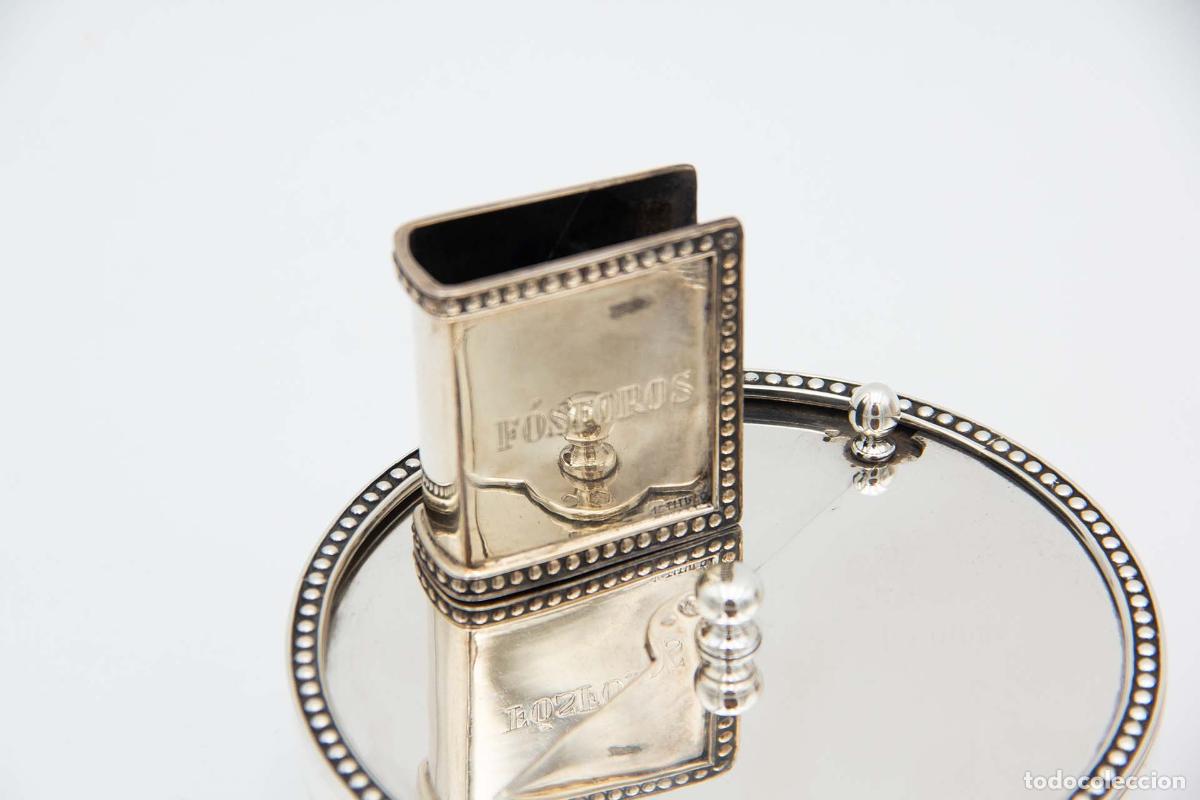 Antig&uuml;edades: Conjunto de belleza de plata - Foto 3