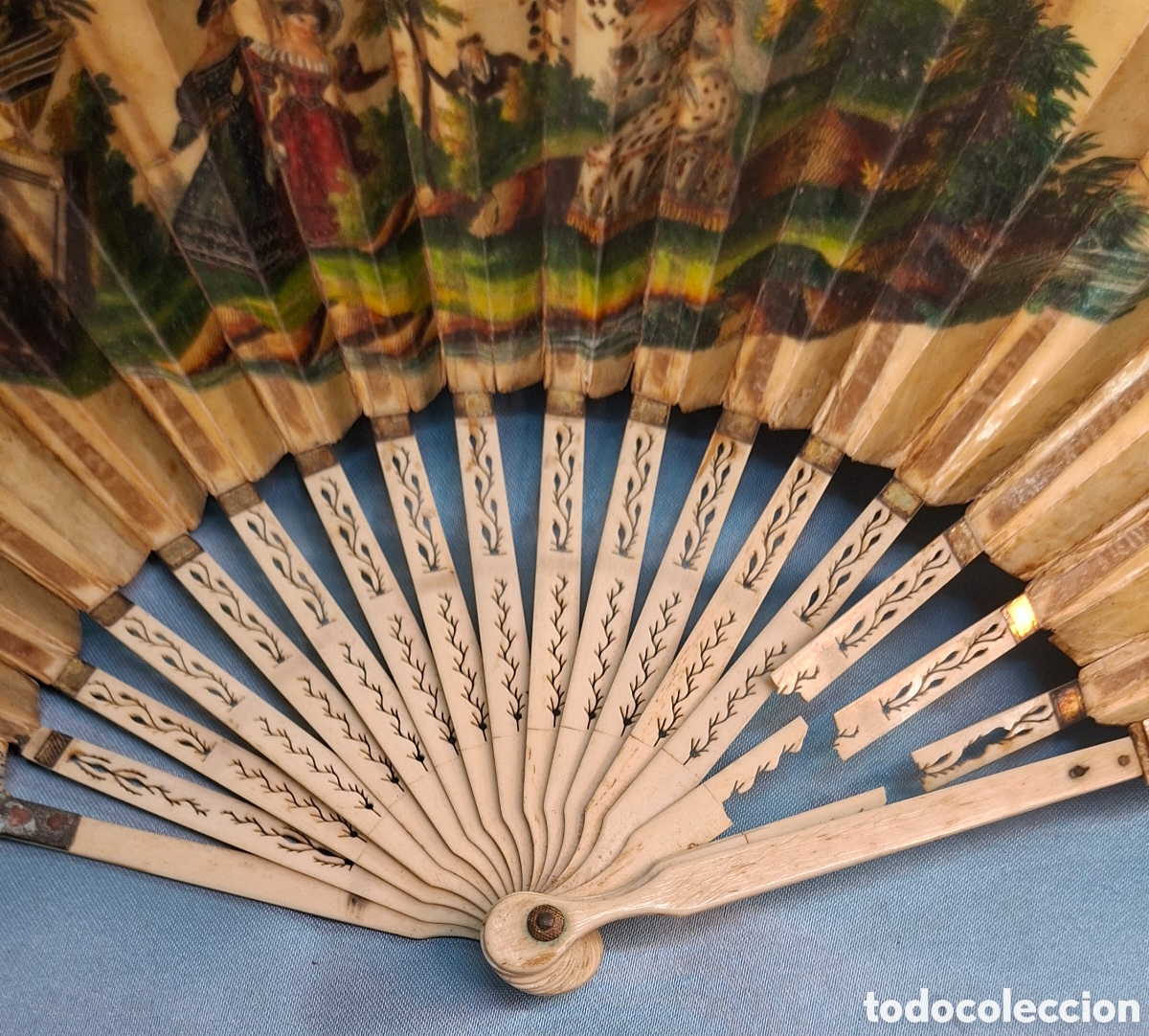 Antig&uuml;edades: Abanico del Siglo XIX para restaurar. - Foto 5