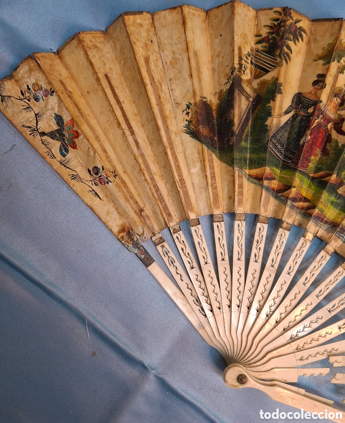 Antig&uuml;edades: Abanico del Siglo XIX para restaurar. - Foto 11