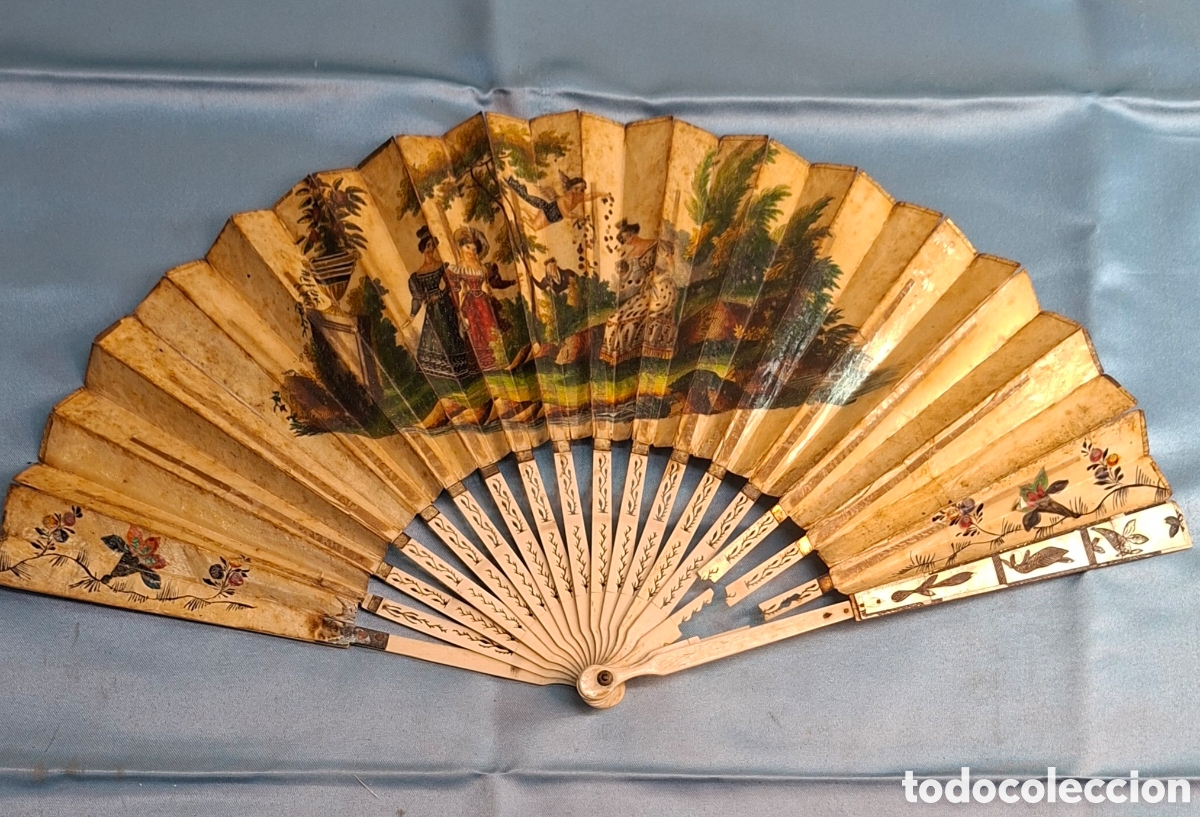 Antig&uuml;edades: Abanico del Siglo XIX para restaurar. - Foto 15